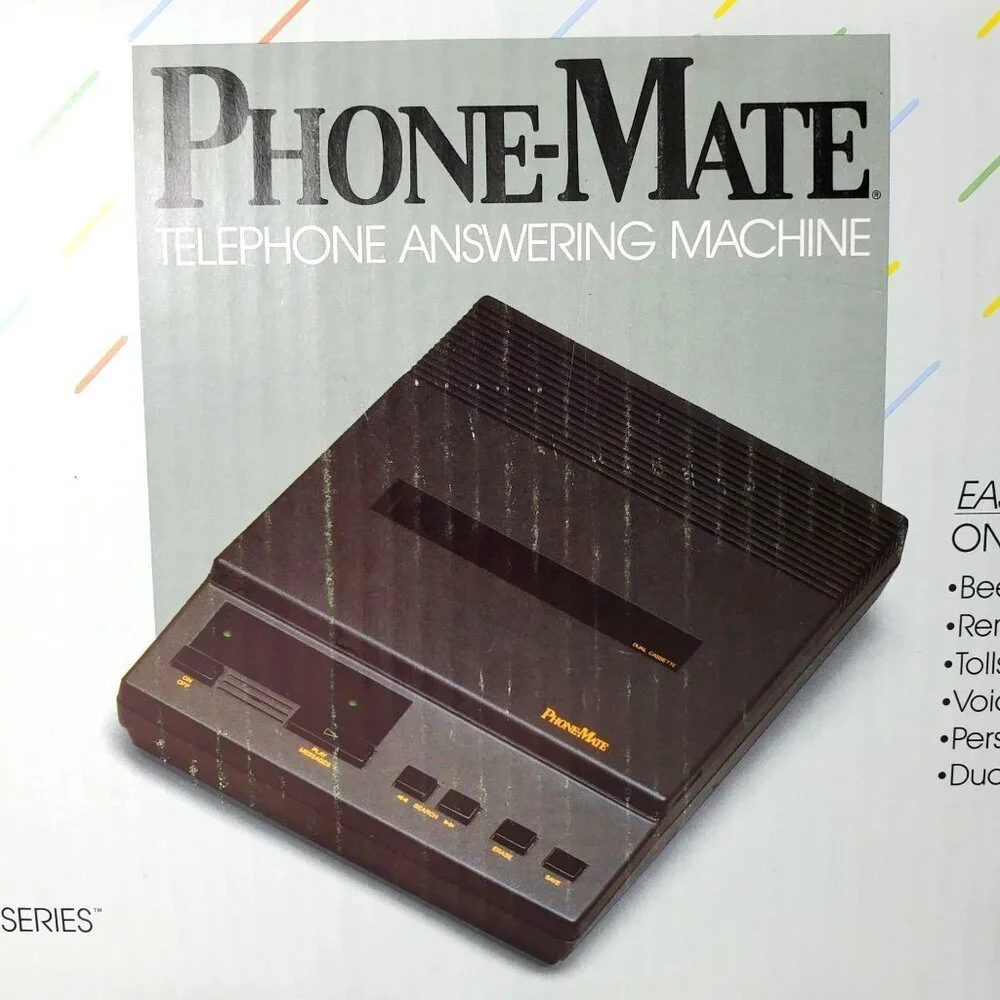 VTG 1986 Phone-Mate Telephone Answering Machine Performance Series 7000 NIB - Picture 3 of 14